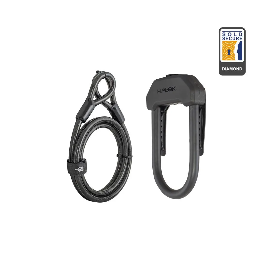 Hiplok - Dx Plus - D-Lock With 2 Metre Cable 1