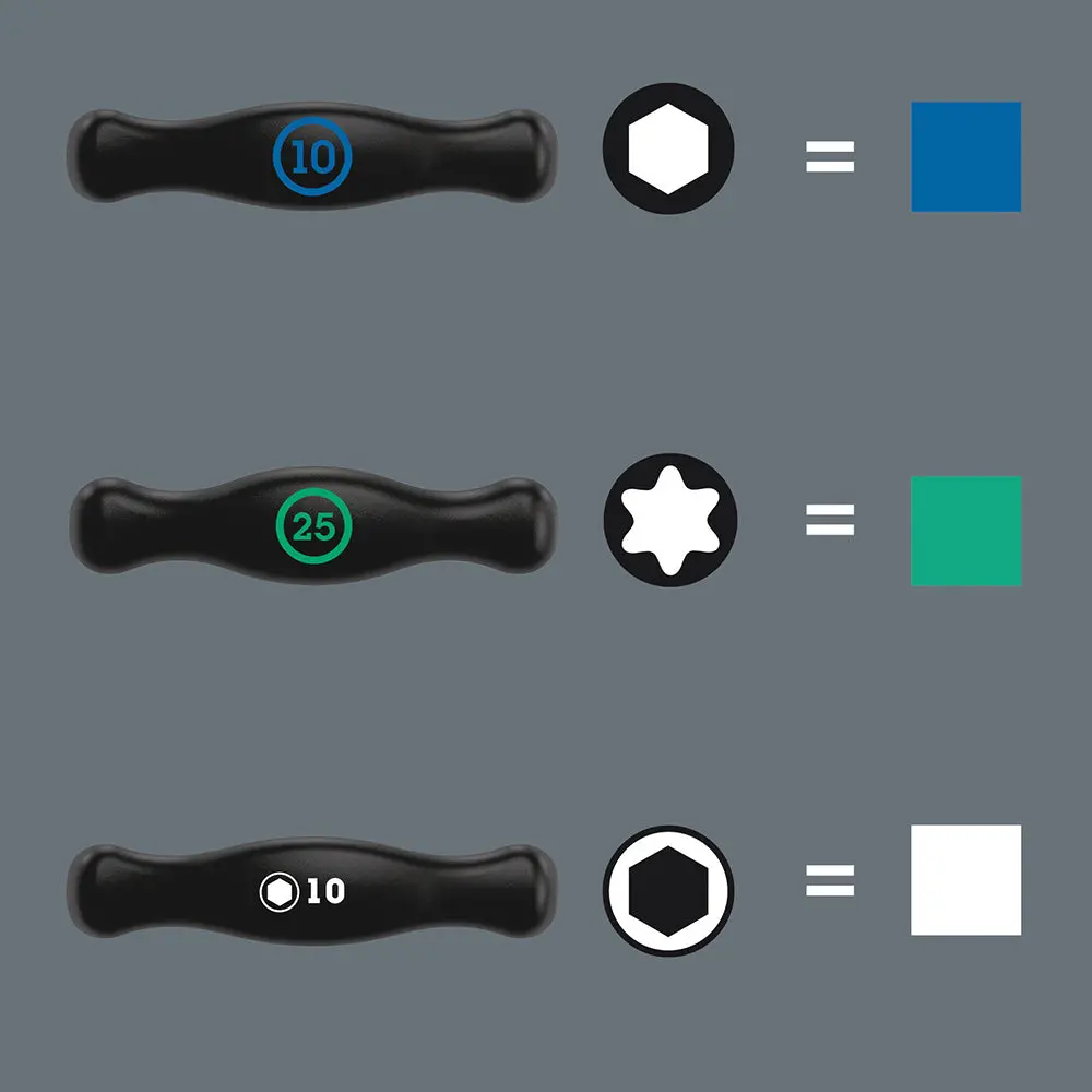 Wera Series 400 T-Handle Torx With Holding Function 1