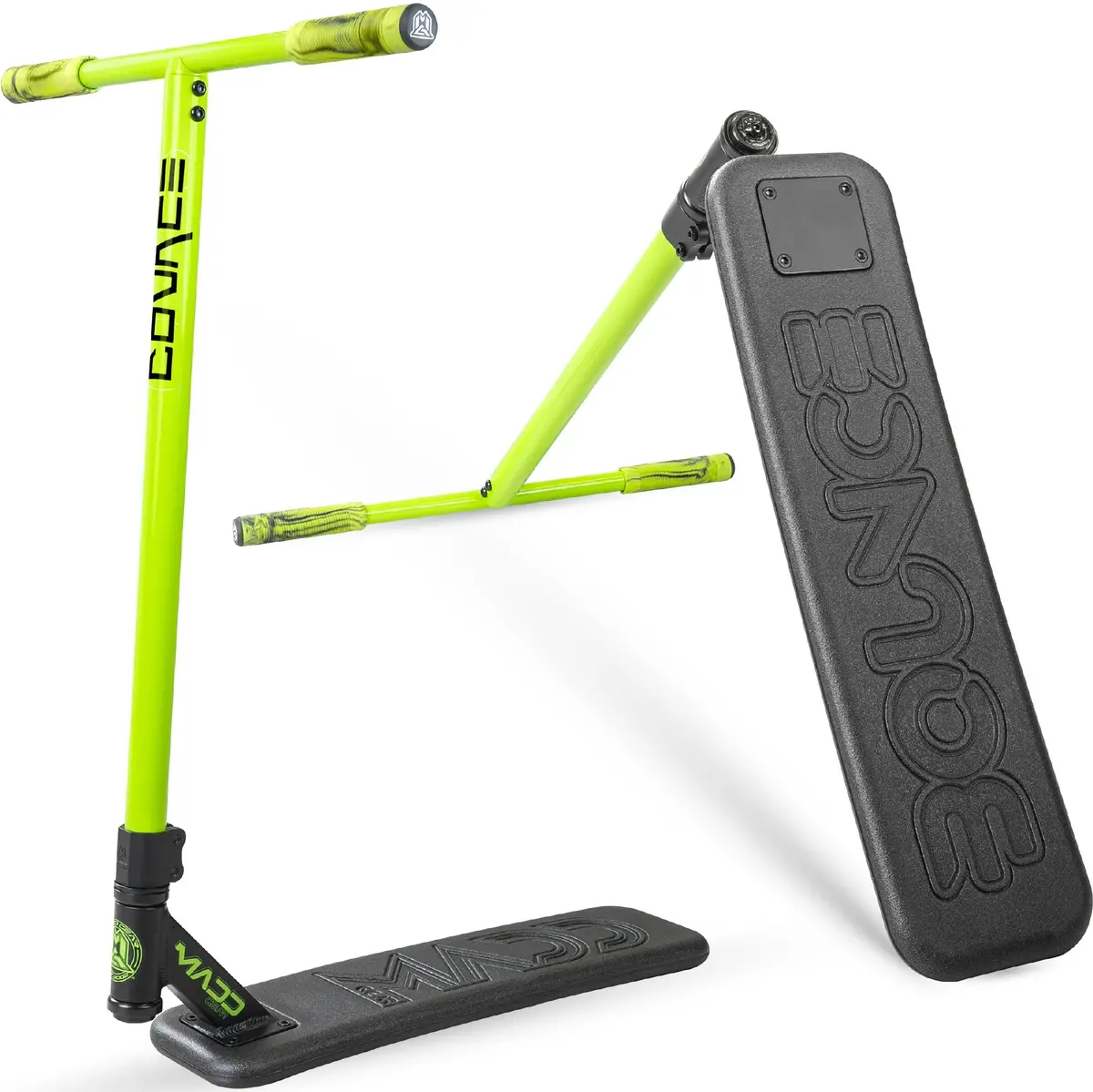 Madd Gear Bounce Trampoline Scooter Black / Green 1