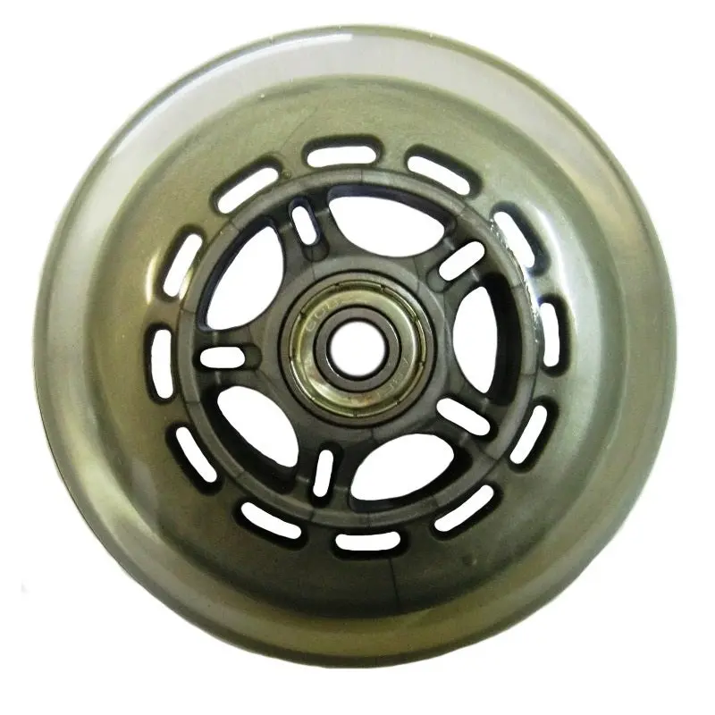 Scooter Wheel 100Mm Clear With Bearings 1
