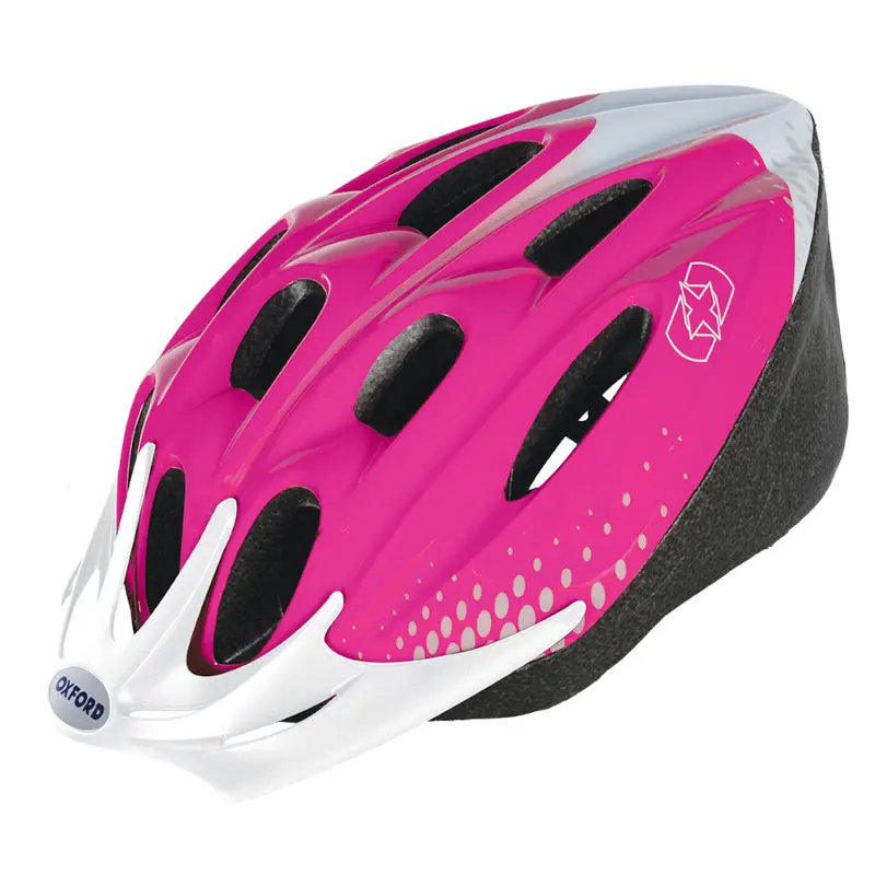 Oxford F-15 Helmet Pink/White 1