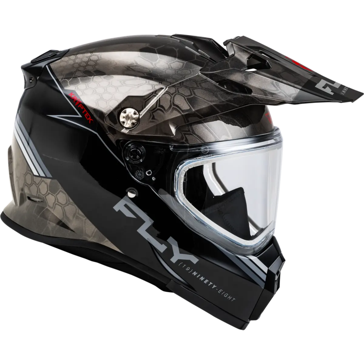 Fly Racing Trekker Cold Weather Conceal Helmet - Dual Shield 4