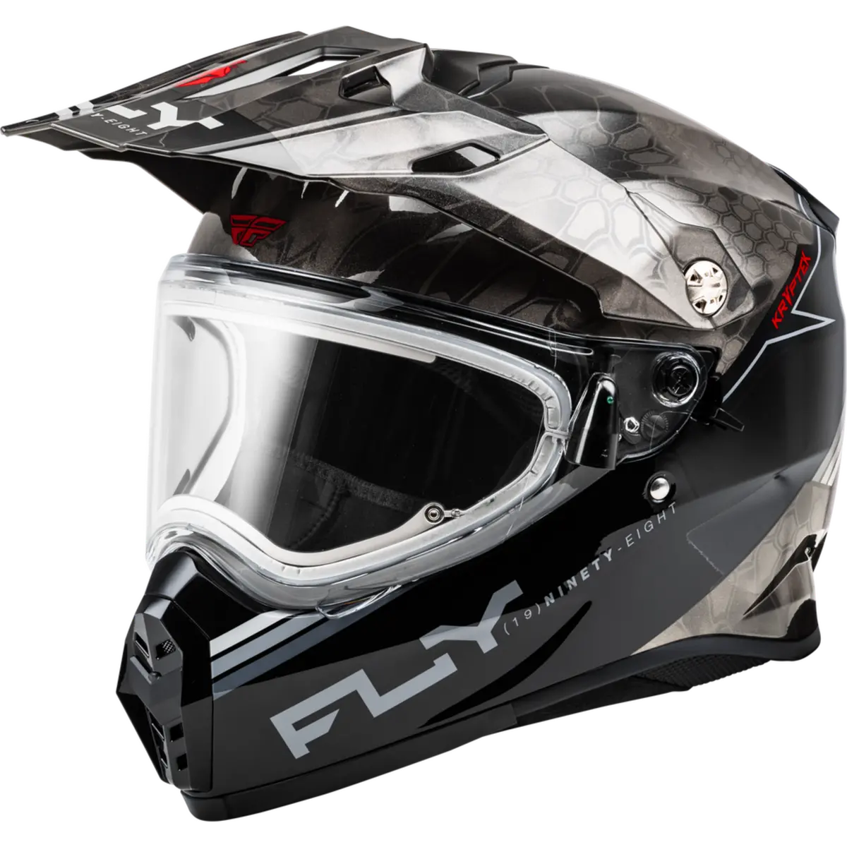 Fly Racing Trekker Cold Weather Conceal Helmet - Electric Shield 1
