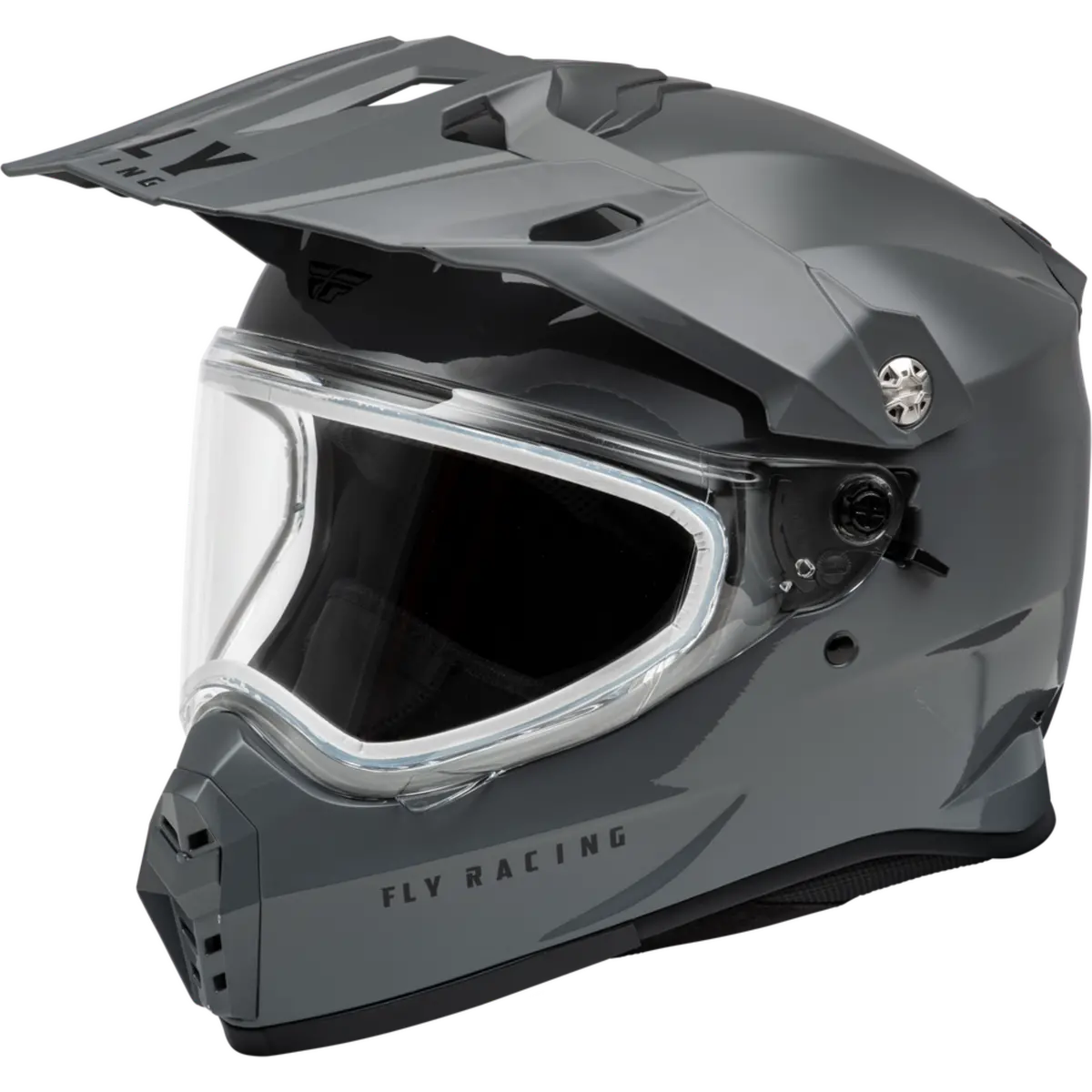 Fly Racing Trekker Cold Weather Solid Helmet - Dual Shield 1