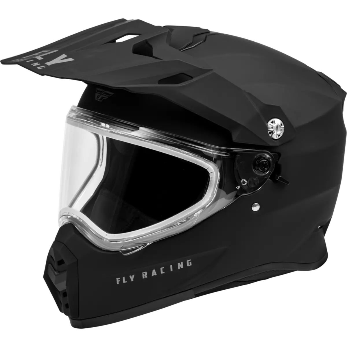Fly Racing Trekker Cold Weather Solid Helmet - Dual Shield 7
