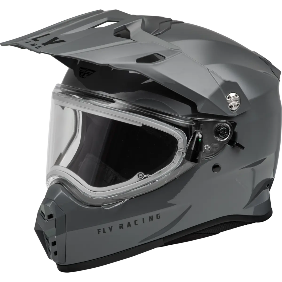Fly Racing Trekker Cold Weather Solid Helmet - Electric Shield 1