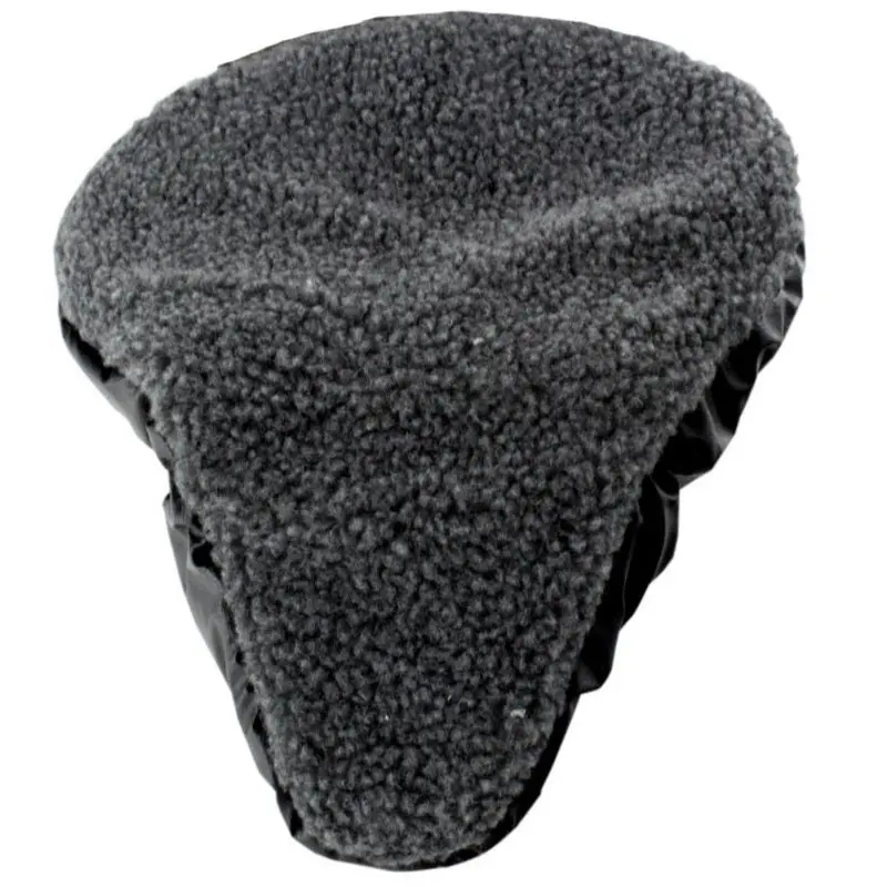 Reversible Leatherette/Imitation Sheepskin Saddle Cover 1