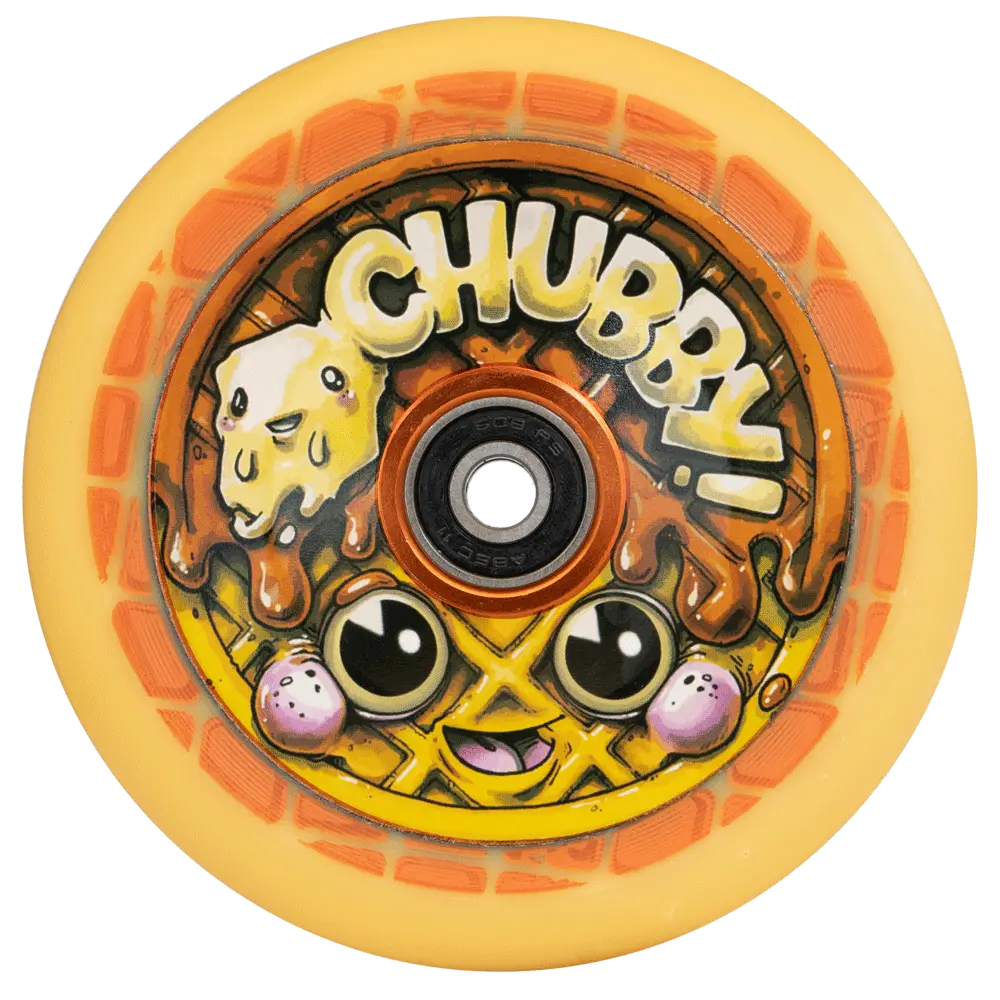 Chubby 110Mm Waffle Wheels 1