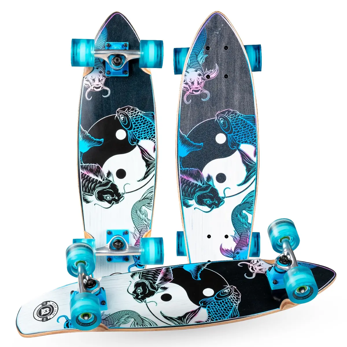 Madd Gear 28" Cruiser Board Ying Yang 1