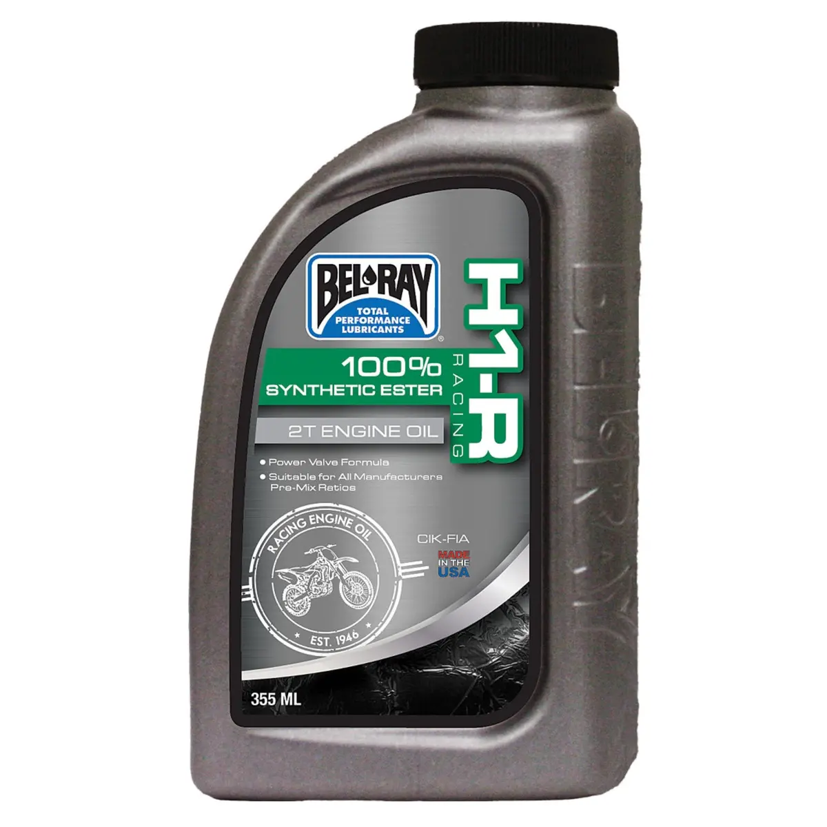 Bel-Ray H1-R Racing 100% Synthetic Ester 2T Engine Oil 1