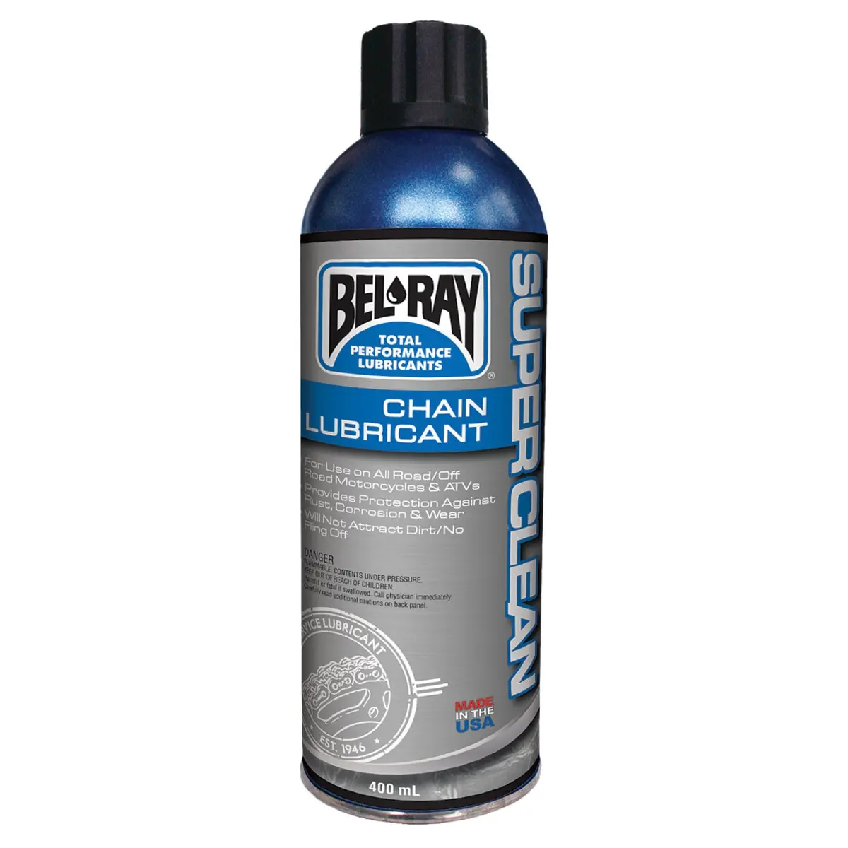 Bel-Ray Super Clean Chain Lube 400Ml 1