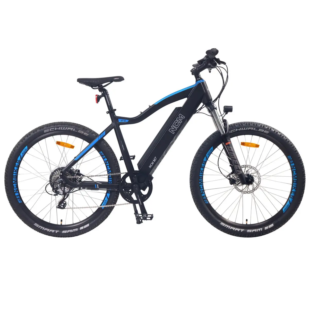 2026 Ncm M7 Electric Mountain Bike, E-Mtb, 250W-500W, 48V 19Ah 912Wh Battery [Black 27.5] 1