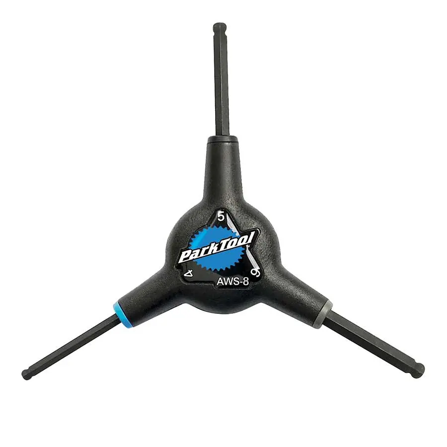 Park Tool Aws-8 Three Way Ball End Hex Wrench 1