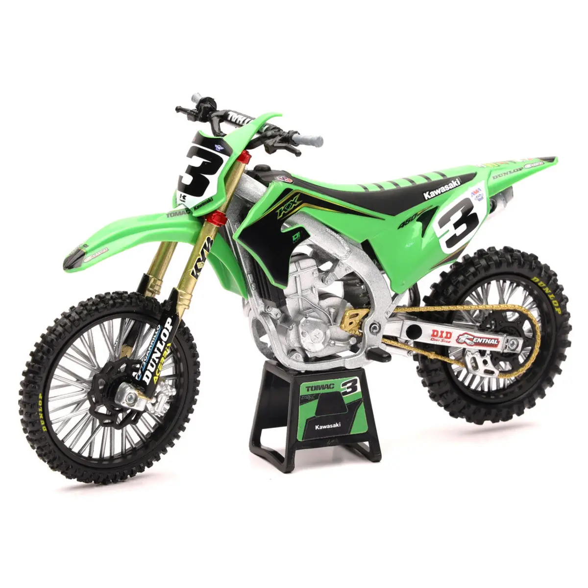 1:12 Eli Tomac Factory Kawasaki Kx450 Bike Replica 1