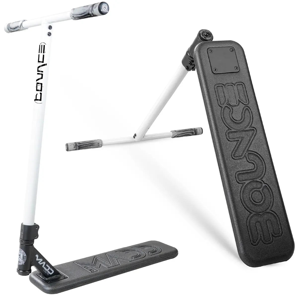 Madd Gear Bounce Trampoline Scooter Black / White 1