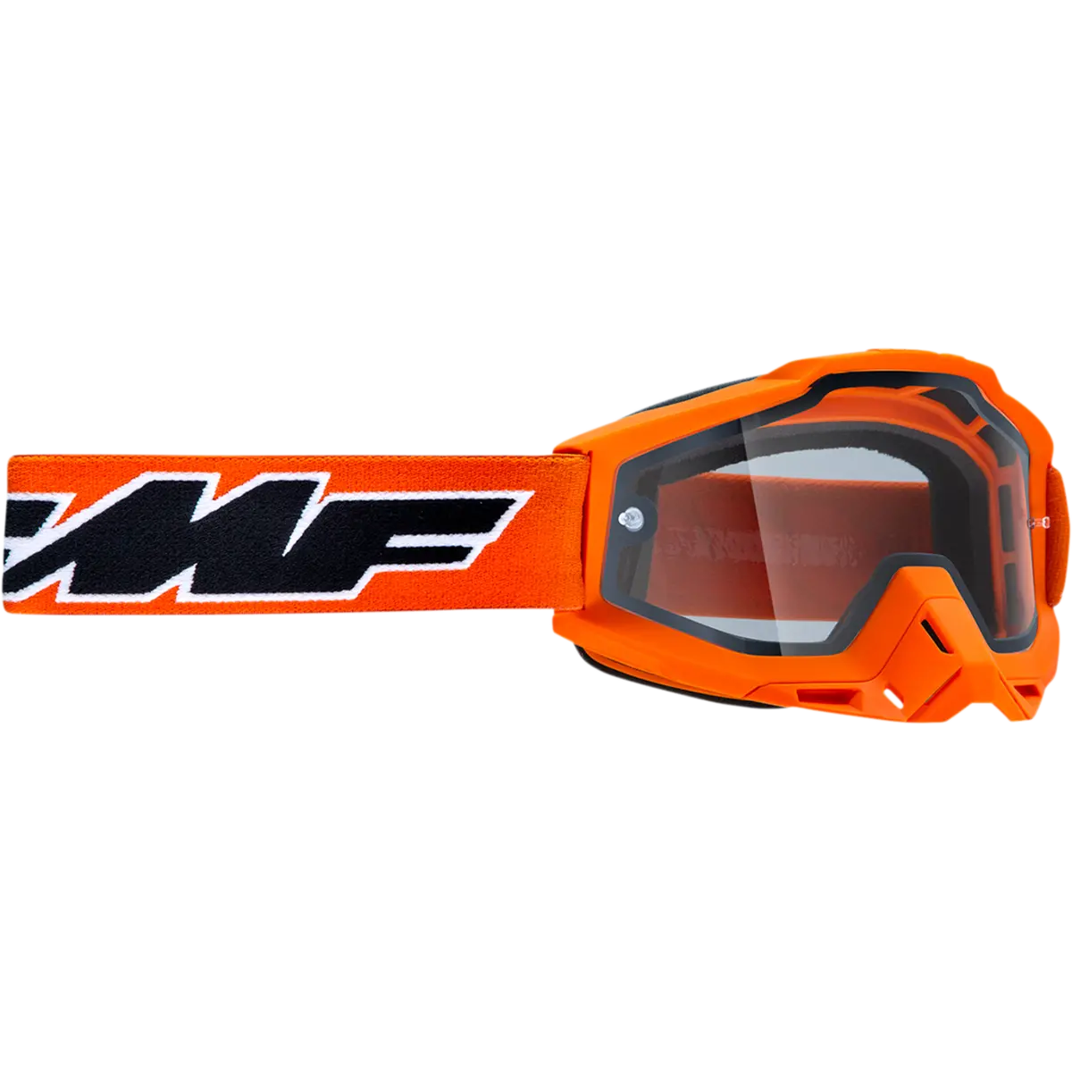 100% Fmf Vision Powerbomb Enduro Goggles - Dual Pane Clear Lens 1