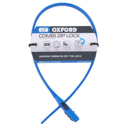 Oxford Combi Zip Lock Blue 1