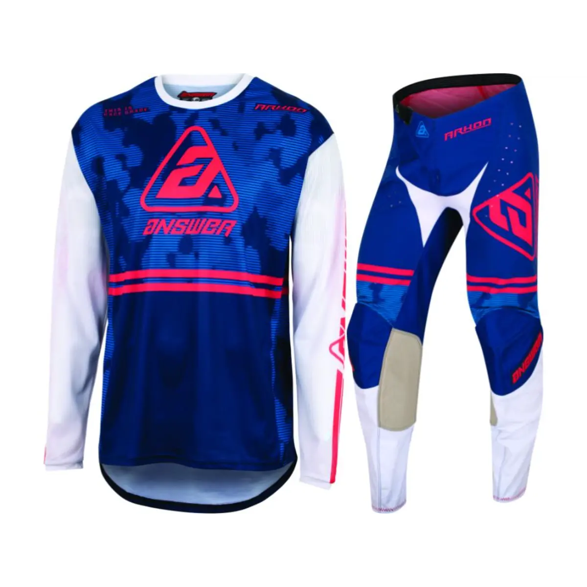 Answer Racing Arkon Trials Adult Blue/White/Red Gear Combo 1