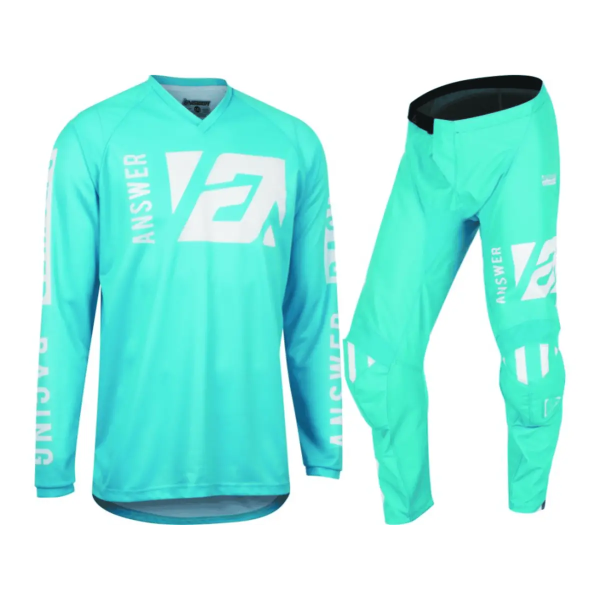 Answer Racing Syncron Merge Adult Astana/White Gear Combo 1
