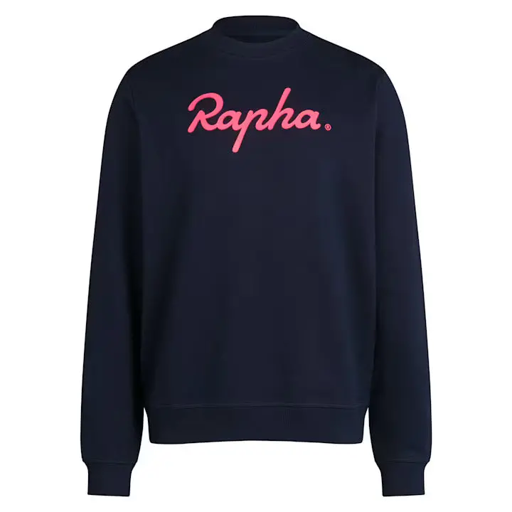 Rapha Cotton Sweatshirt with Oversized Logo – Large Fit