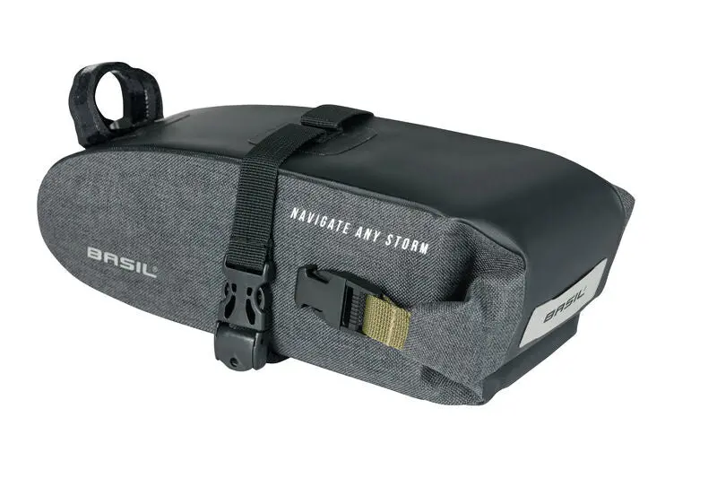 Basil - Navigator Storm Waterproof Saddle Bag Medium 1.5L 2