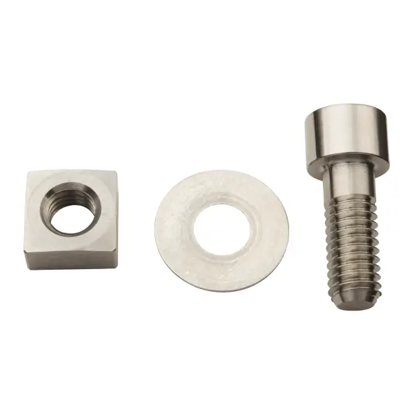 Burgtec Fox Boost 2021+ Fork Axle Titanium Nut And Bolt 1