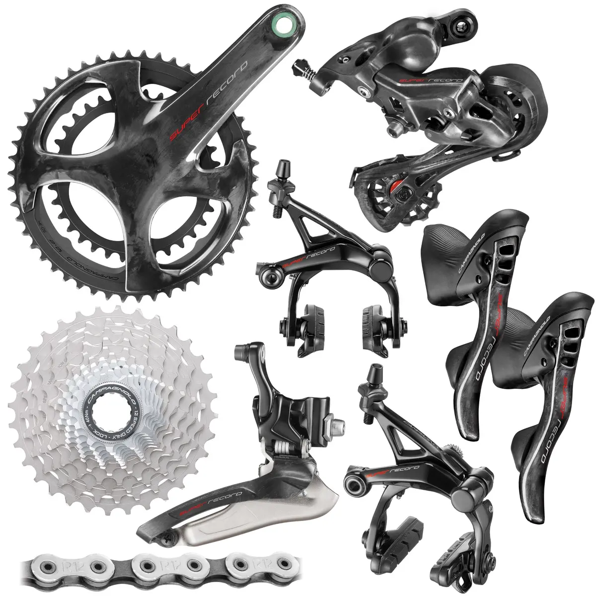 Campagnolo Super Record 12 Groupset - Rim 1