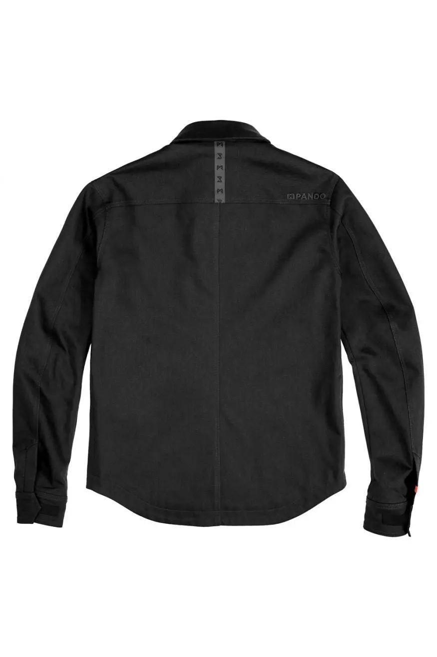 Pando Shirt Unisex Slim Fit Cordura Capo Cor 03 Bk 男女裝修身騎行外衣 4
