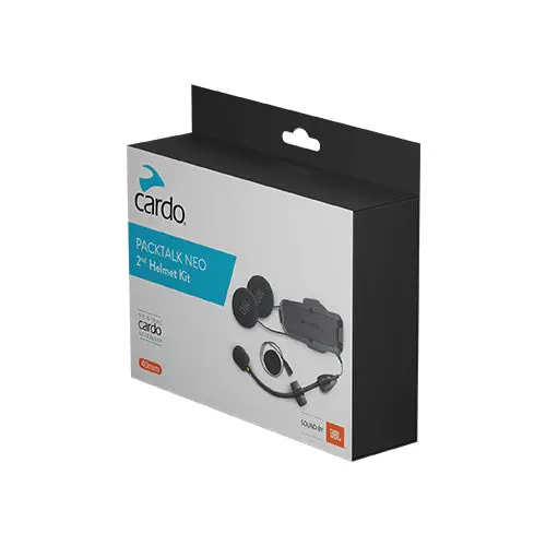 Cardo 2Nd Helmet Kit For Packtalk Neo/Custom With 40Mm Jbl Speaker 1