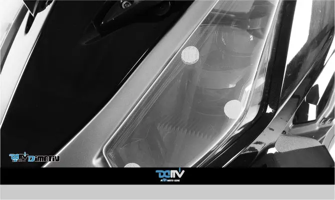 Dmv Headlight Protector Clear For Sym Drg 20~ #Di-Lpk-Sy-01-C 1