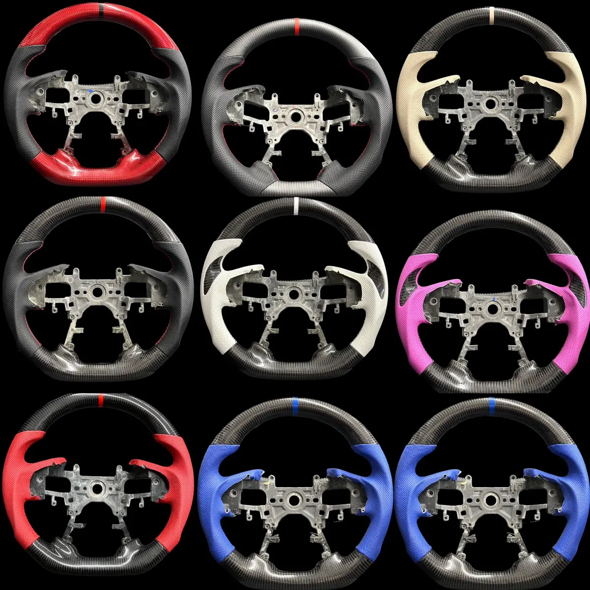 Carbon Steering Wheel - Honda - Accord (2013-2017 9Th Gen ) 1