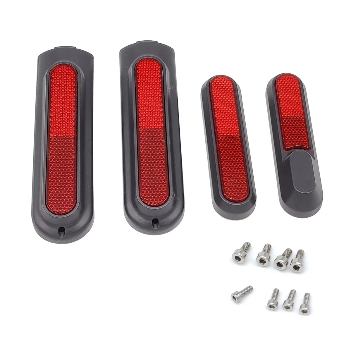 Xiaomi 4 Pro 1St Gen Reflektor Abdeckung Set Hinterrad Vorderrad Rot Schwarz 1