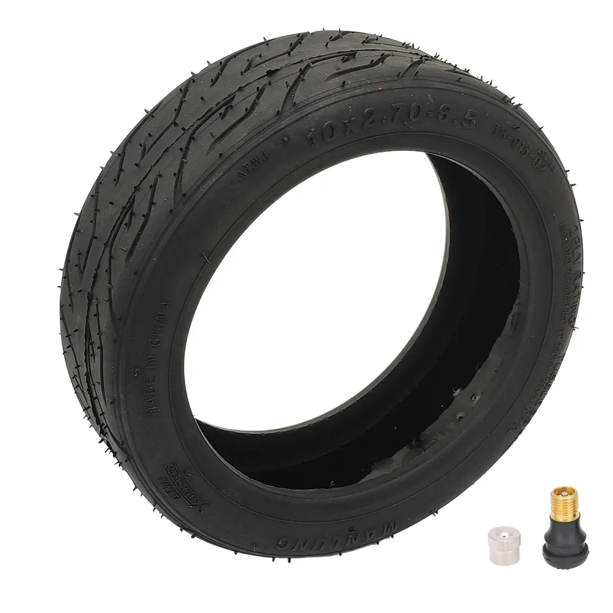 Trittbrett Fritz 10X2.7-6.5 Tubeless Reifen Mit Gelschicht Mit Ventil Aftermarket 1