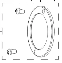 Fulcrum Part Rear Hub Cover R0-209 1