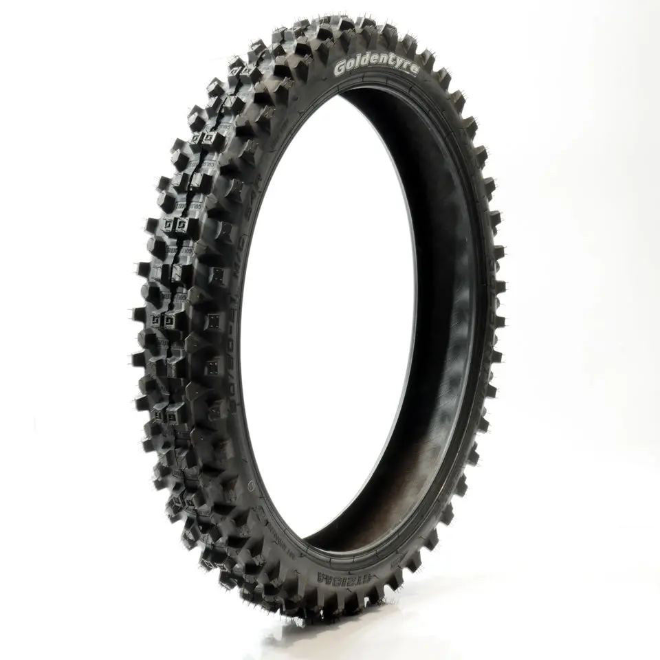 Goldentyre Gt216aa 54R 90/90-21 "Chubby" Front Tire 1