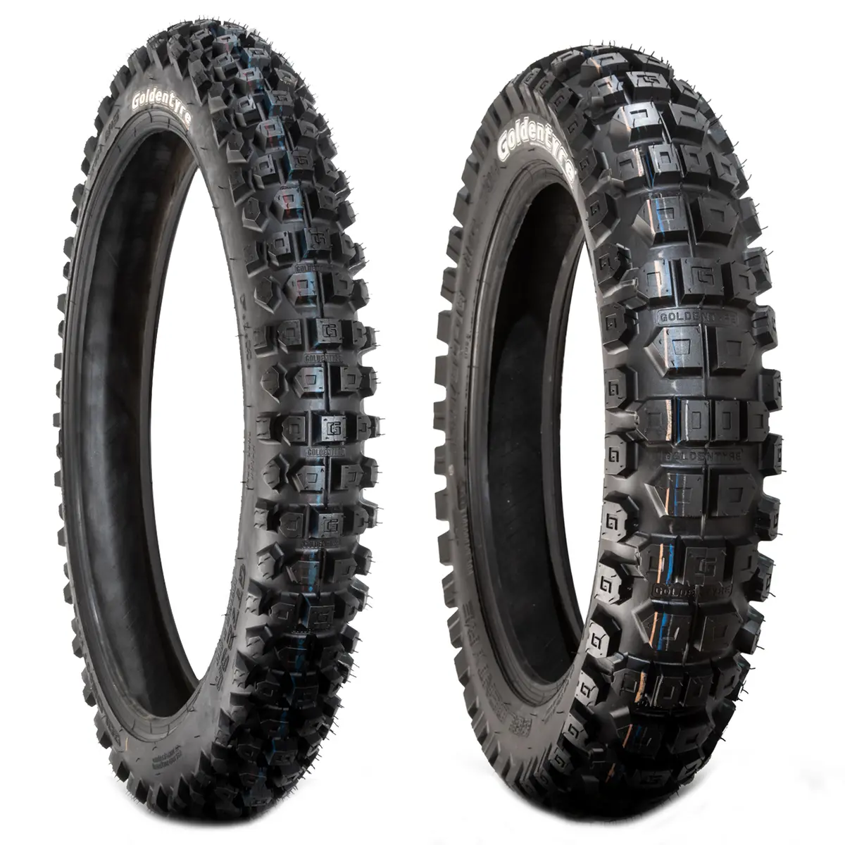Goldentyre Gt723r "Rally Raid" 90/90-21 & 140/80-18 Tire Combo 1