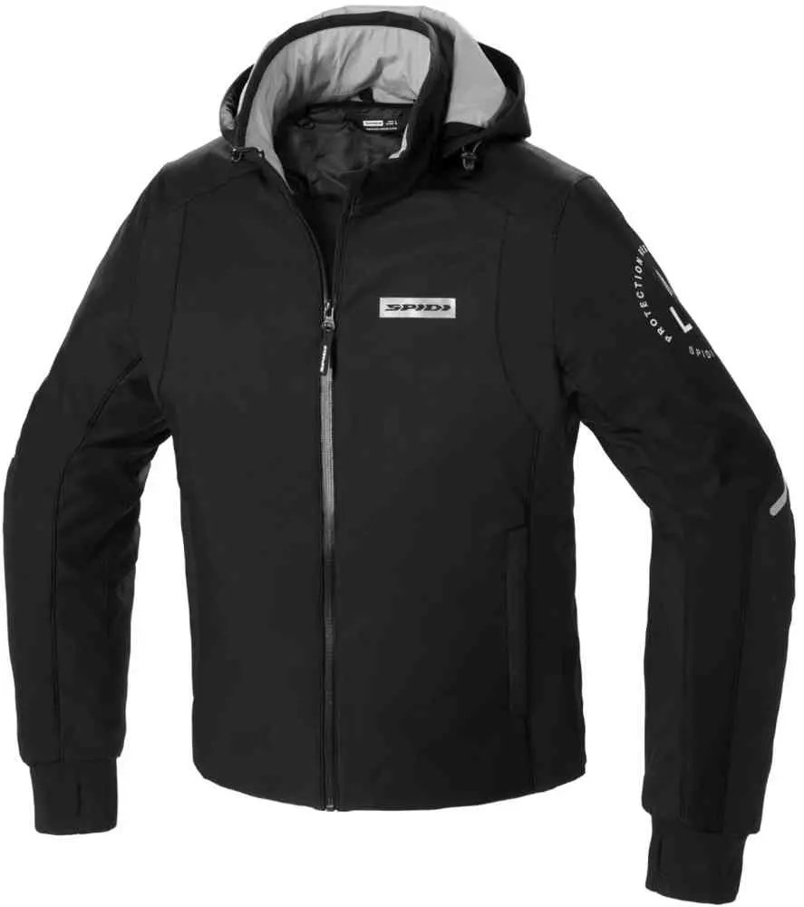 Spidi Hoodie Armor H2OUT Waterproof Motorcycle Jacket