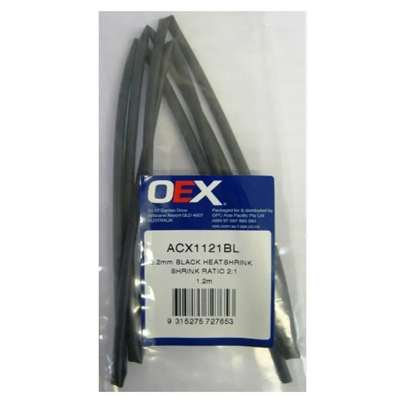 Heat Shrink 3.2Mm Black 1