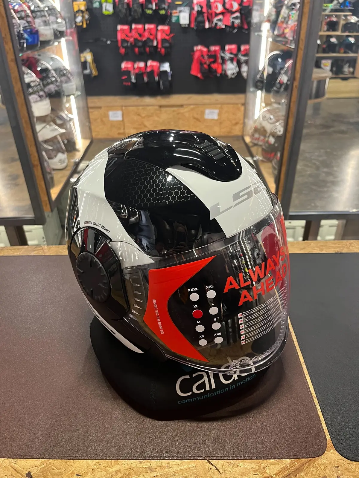 LS2 Verso OF570 Open-Face Helmet with Graphic Design - Image 3