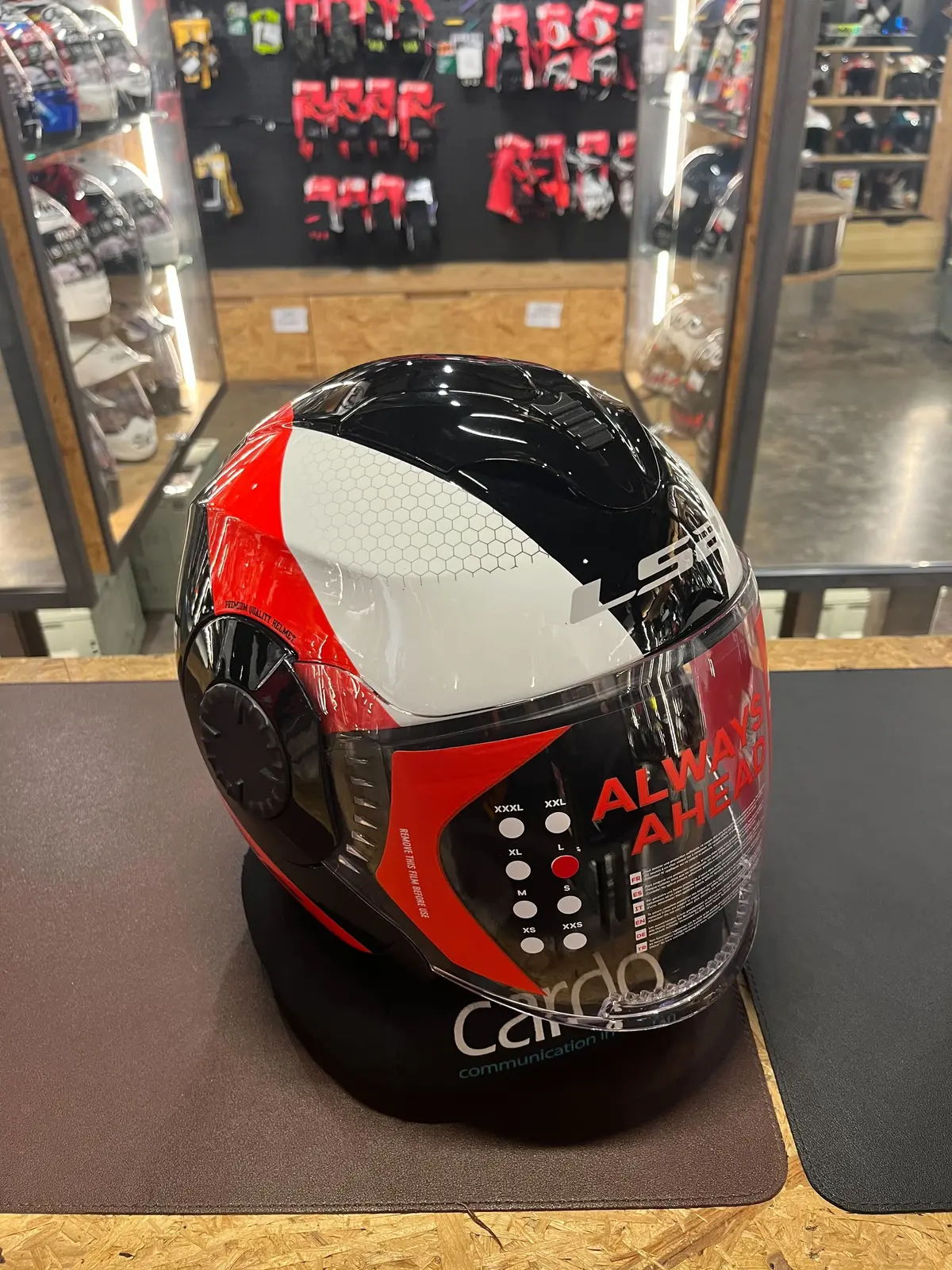 LS2 Verso OF570 Open-Face Helmet with Graphic Design - Image 4