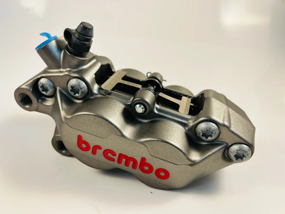 Brembo P4-30/34 Caliper Color Gold Front Left #20516558 1