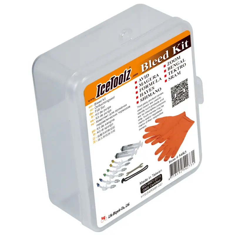 Icetoolz Hydraulic Brake Bleeding Kit 1