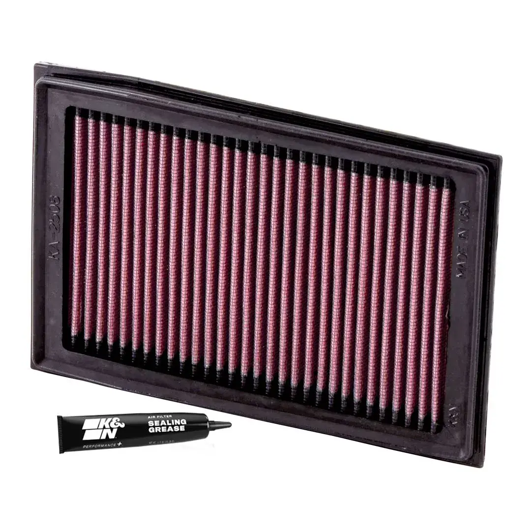 K&N Air Filter Ka-2508 For Kawasaki Ninja250/300 & Z250/Z300 1