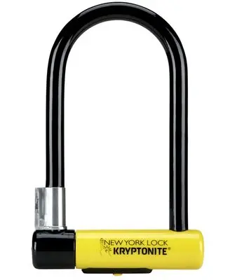 Kryptonite Lock  New York U-Lock W/Bracket 4 X 8In 1