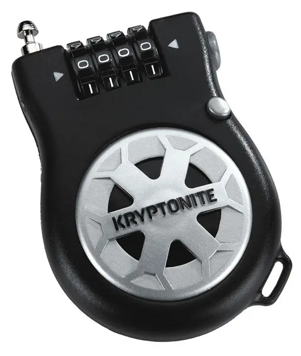 Kryptonite Lock R2 Retractor Combo Cable Combinati 2