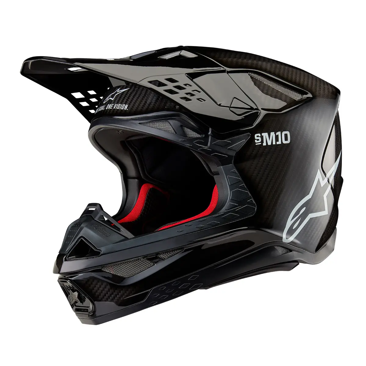 2025 Alpinestars Supertech M10 Solid Helmet 1