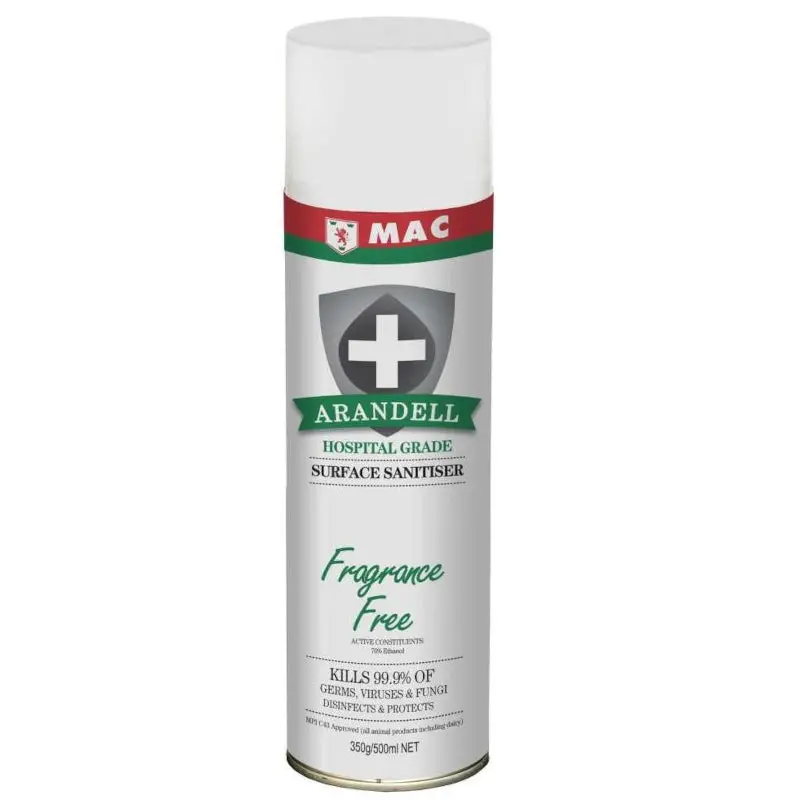 Mac Arandell Surface Sanitiser 1