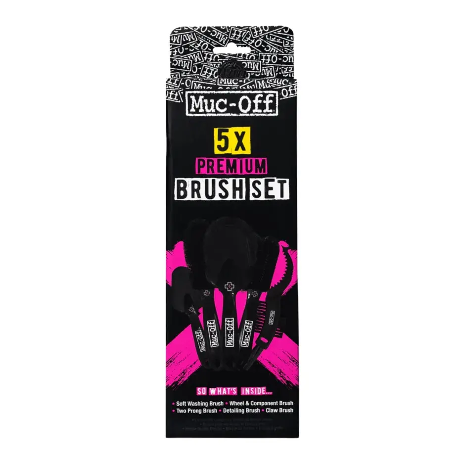 Muc-Off 5X Premium Brush Set 1