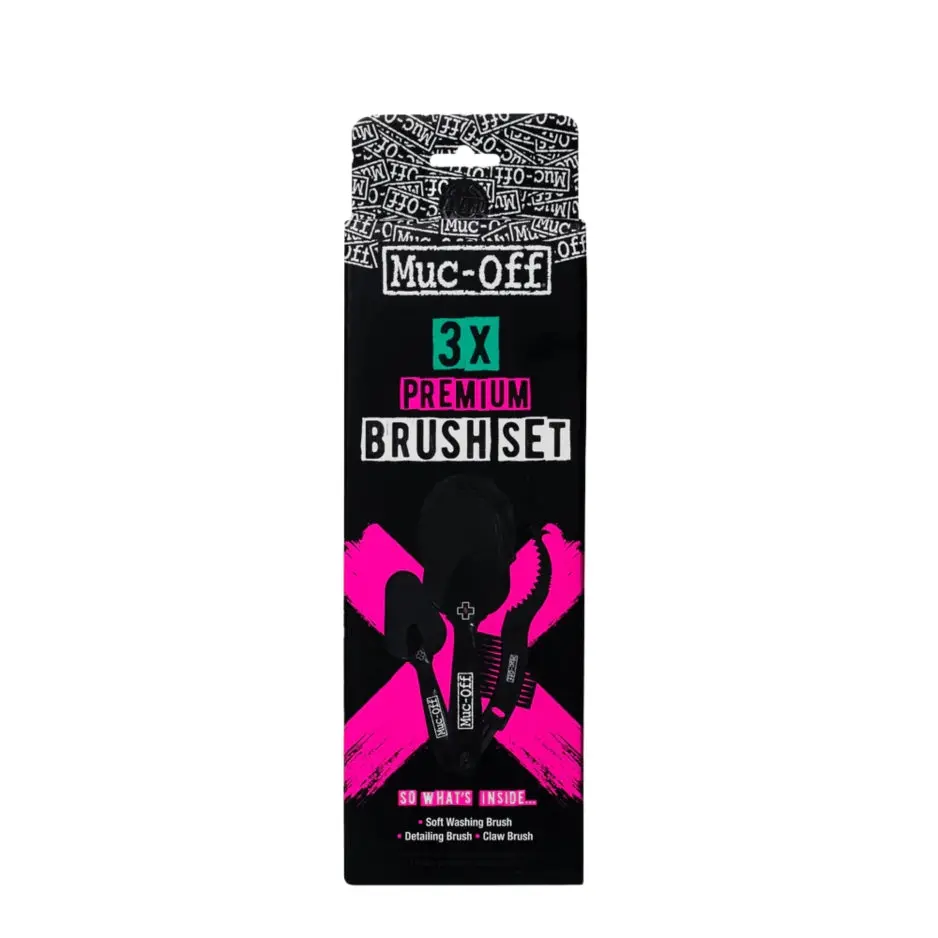 Muc-Off 3X Premium Brush Kit 1