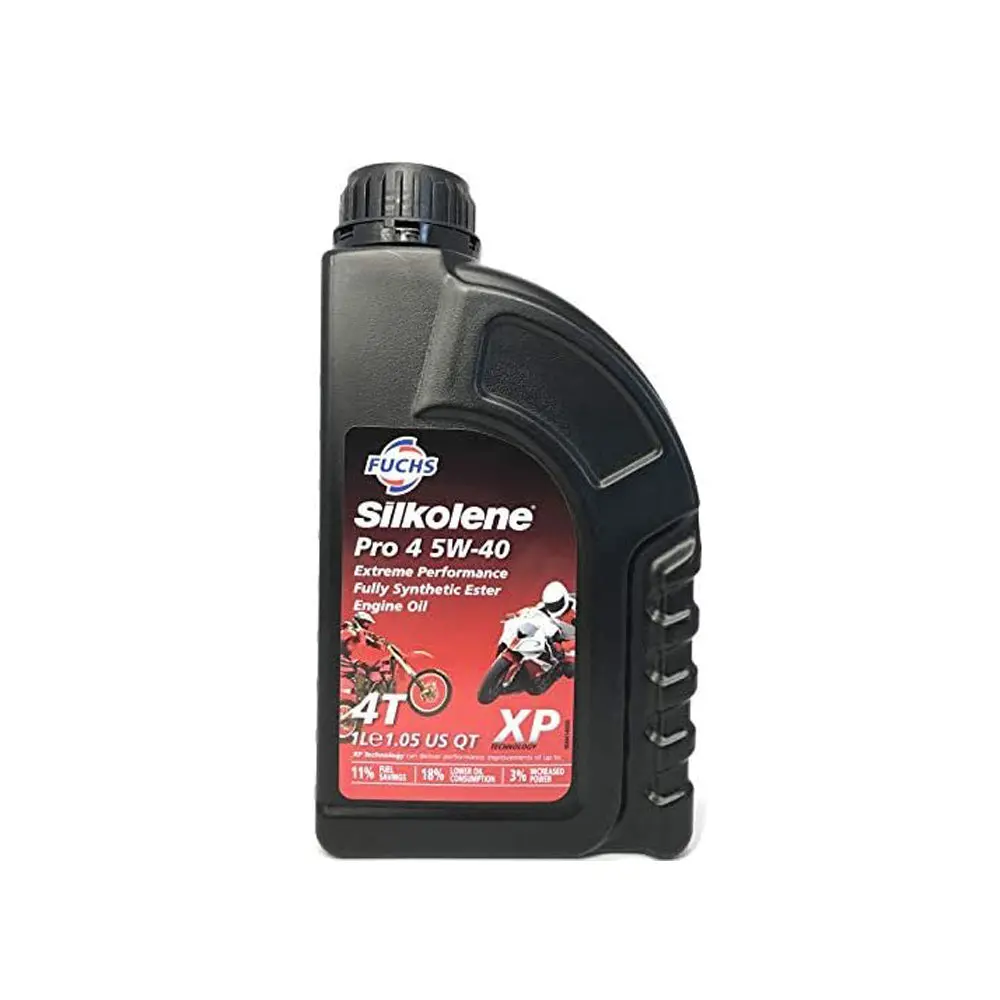 Fuchs Silkolene Pro 4 Plus 5W40 Fully Synthetic Engine_Oil 1L 1